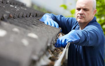 cleaning and inspecting Moray roofs